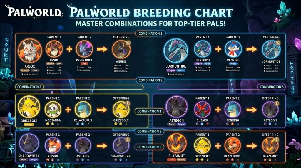 Palworld Breeding