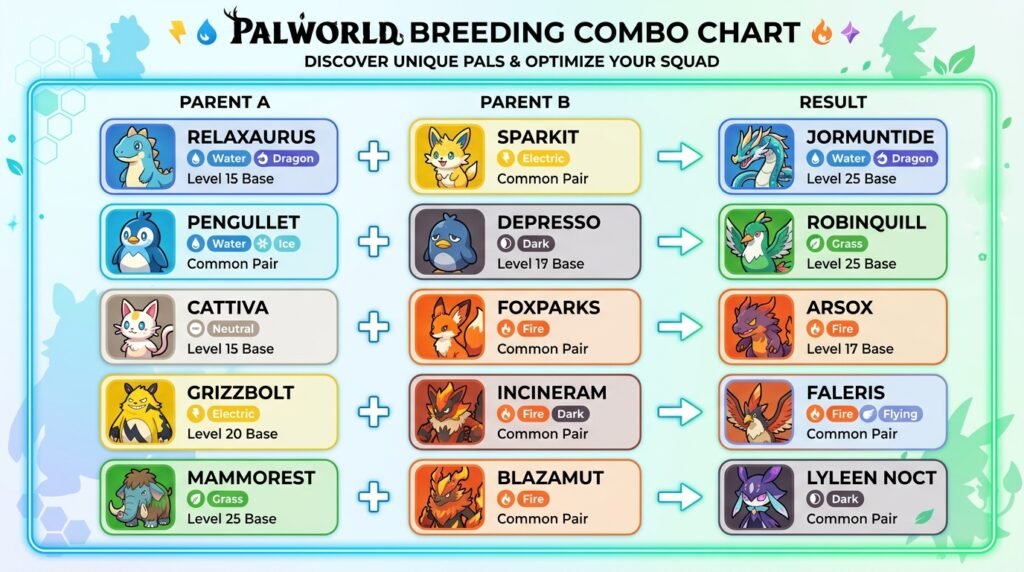 Palworld Breeding Guide
