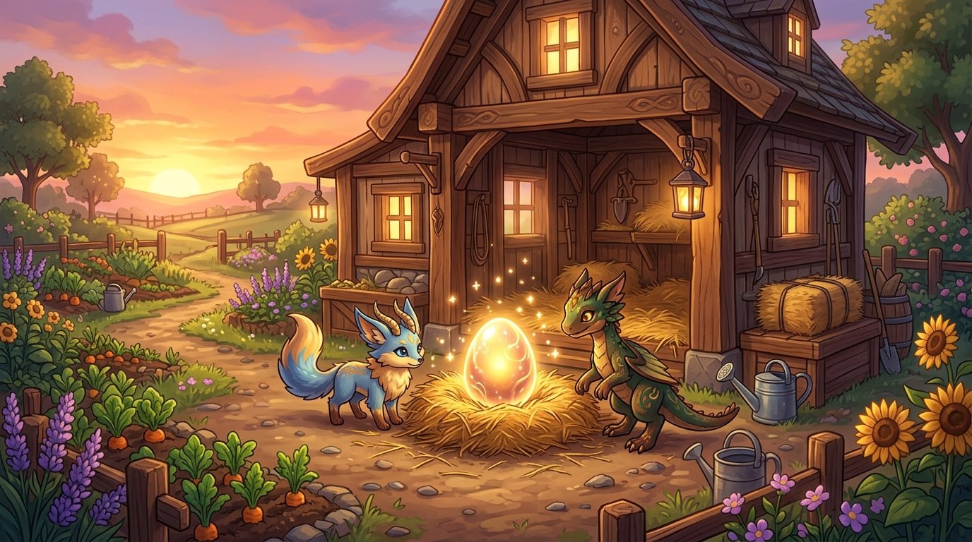 Breeding a Palworld Fusion Pal at a Breeding Farm